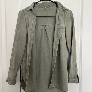 Old Navy Gray Casual Shirt